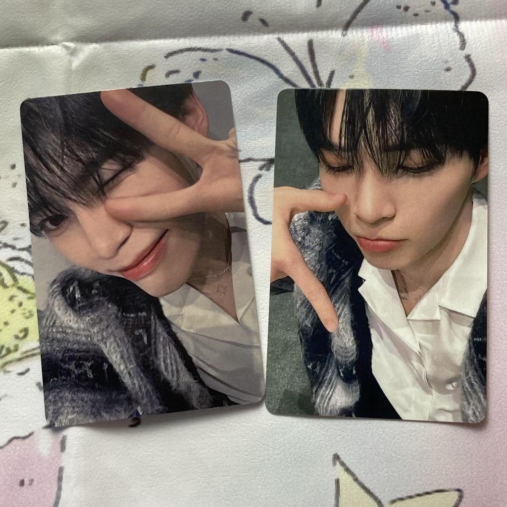 [USED] ZB1 Hanbin Zebewan B Prize: Rock-Paper-Scissors Win/Loss Trading Cards (2 pieces)