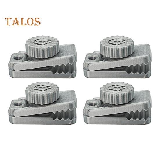 

1/2/3/4 шт. Зажим для походной веревки, зажим для брезента, прочный замок, держатель для крепления палатки, навес, тент, зажим для крышки 4pcs