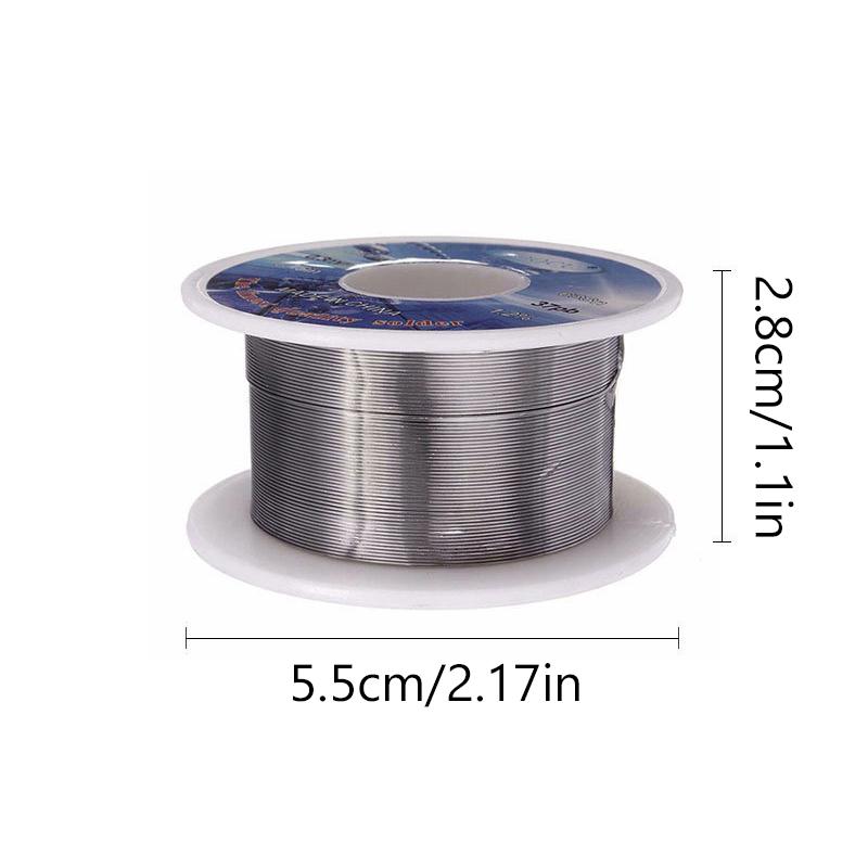 Linha de Estanho de Alta Pureza 0,3mm Fio Solda Ingest Flux Carretel Linha de Solda Chumbo Núcleo de Breu Fio de Estanho Para Reparo Baixo Ponto de Fusão