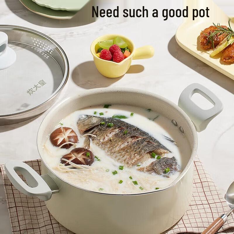 COOKER KING MM22TG 22cm Non-Stick Soup Pot
