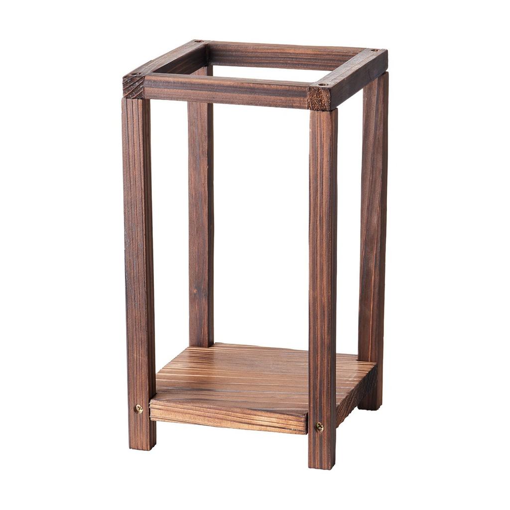 24 Pcs Wooden Wedding Lantern, Cedar Wood and Plastic Wooden Lantern Candle Holder, Rustic Decorative Home Centerpiece Ideal for Wedding Table Party