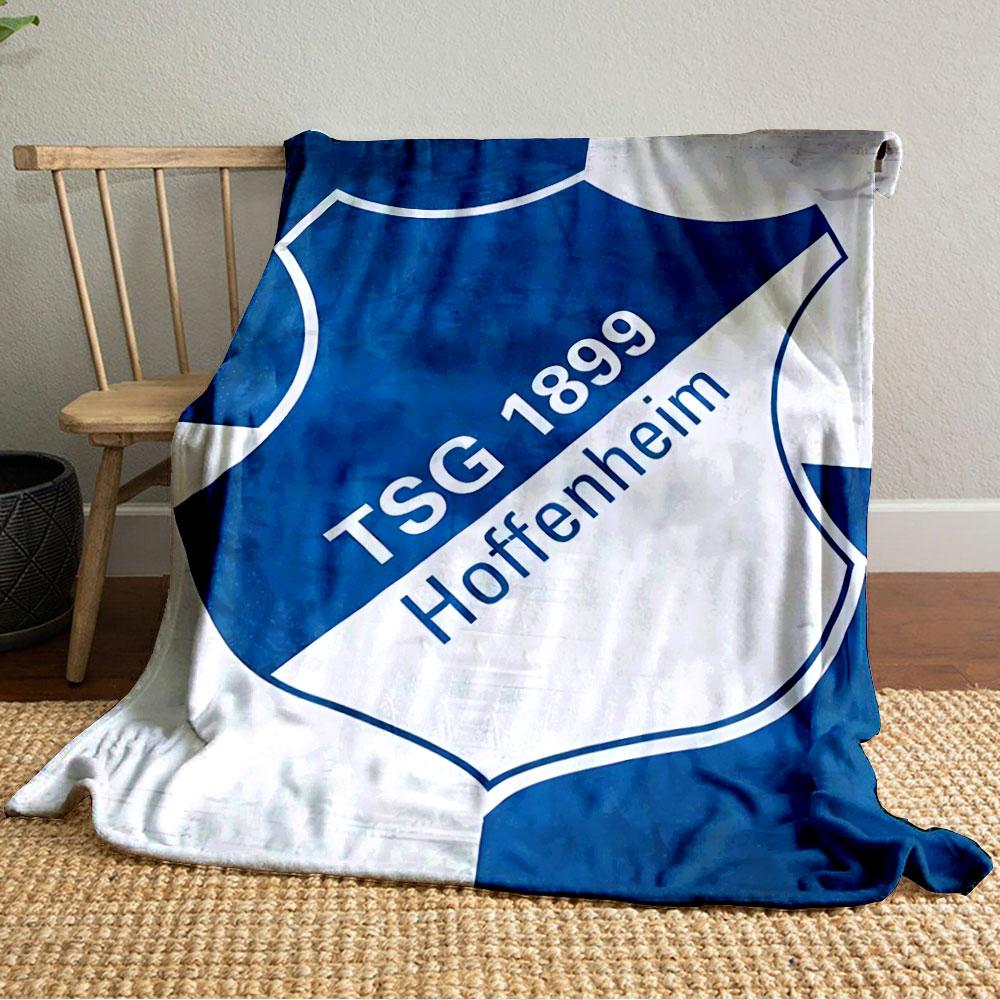 TSG 1899 Hoffenheim Logo Decke für alle Jahreszeiten Decke Mittagspause Überwurf Geschenk