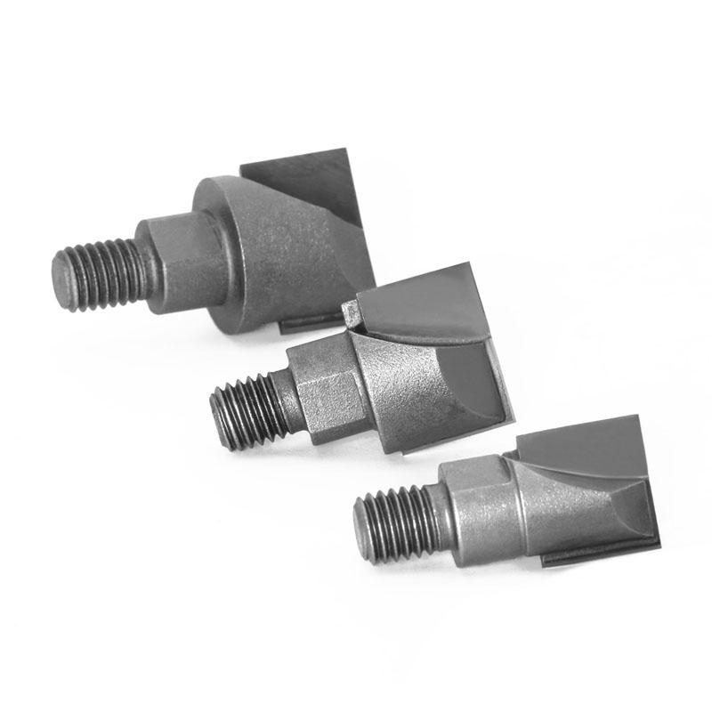 1PC 10MM Shank CNC Cleaning Bottom Router Bit Woodworking Tools 2 Screw Thread Cutter Lock Milling Cutter
