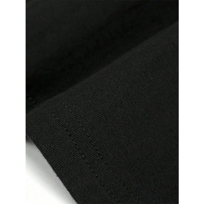 European sizes Black Skull & Crossed Wrenches Design Men T-Shirt for Men, Regular Fit Round Neck T-Shirt