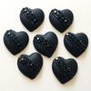 wholesale diy heart-shaped resin rhinestones wedding accessories scrapbook wedding decoration  rhinestone