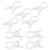 100Pcs Plastic Plant Support Clips Fixing Clips for Garden Tomato Vine Stem Climbing Plants Trellis Support Plant Clip