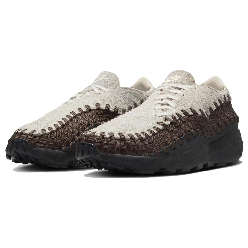 Nike Air Footscape Woven Phantom Earth Damskie Trampki Kremowy Czarny FZ4340-100