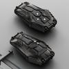 Galvanized Alloy Silicone Splicing Car Key Cover Case For GAC AION Hyper GT HT Remote Protection Cover Shell Keychain Accessorie