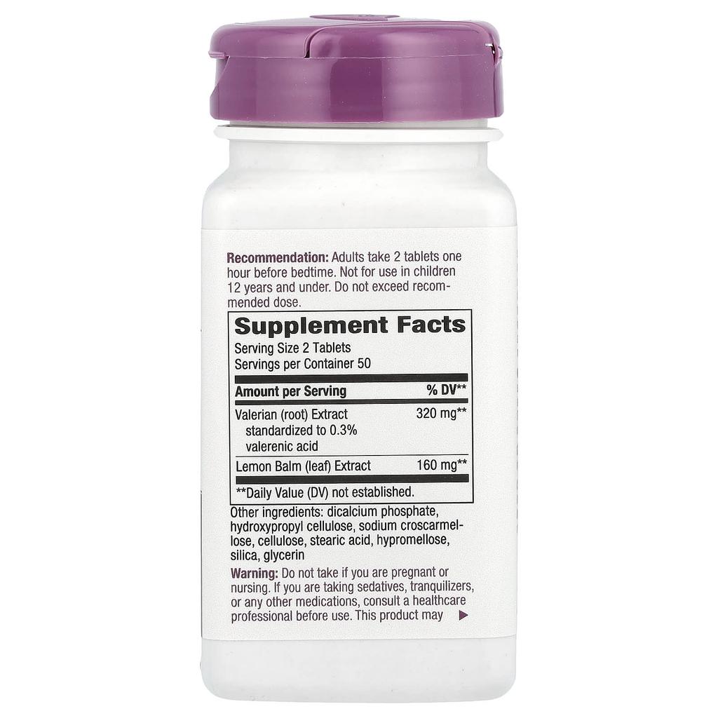 Nature'S Way, Valerian Nighttime™, 100 Tablets