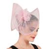 Mesh Top Hat Headband for Ladies Wedding Hair Accessory Costume Hairpieces Party Headwear Suitable for Evening Parties