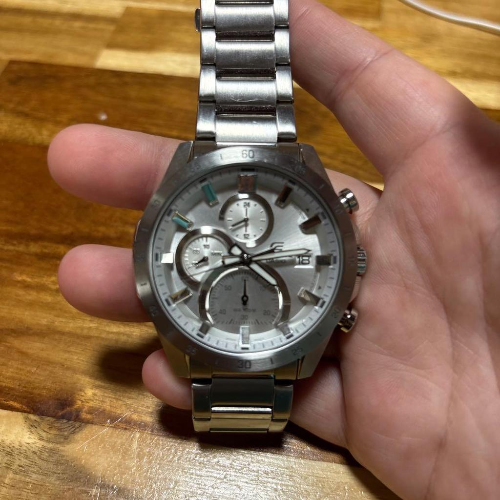 Used CASIO EDIFICE Chronograph Men's Watch