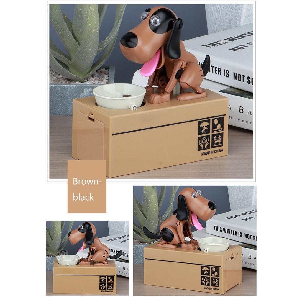 Cute Cartoon Dog Piggy Bank Smart Puppy Cat Box Piggy Bank