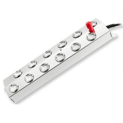 12 Kafa Ultrasonik Sis Makinesi Paslanmaz Çelik Hava Nemlendirici Hidroponik Sisleyici Su Çeşmesi Gölet Atomizer DC48V Sisleyici