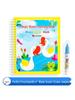 Reusable Children's Magic Water Doodle Book with Baby Water Pen - Educational Drawing Toy