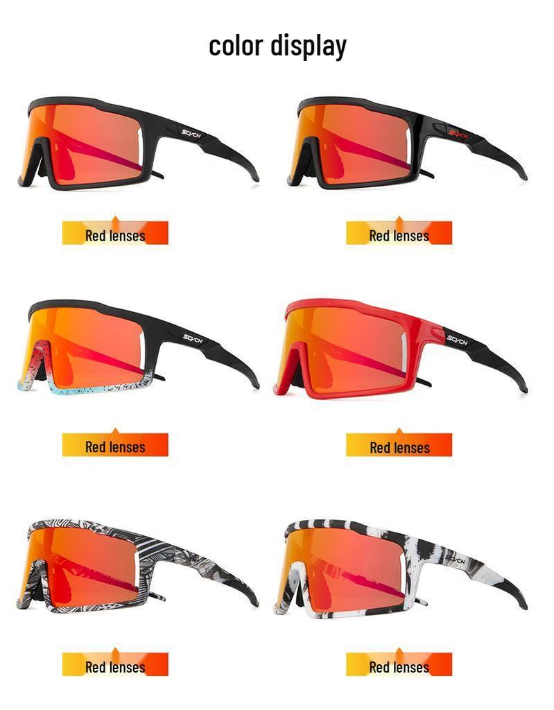 SCVCN UV Protection Cycling Sunglasses for Mountain and Road Biking