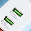4 Ports Usb Quick Charger Charging Usb C Charger Power Strip Multi Splitter Adapter Portable Travel Charger