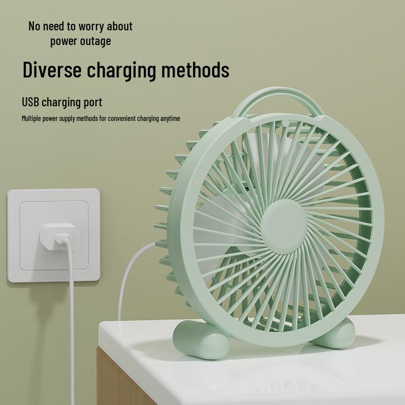 Compact Desktop Electric Fan for Home, Dorm, or Office – Ideal Gift