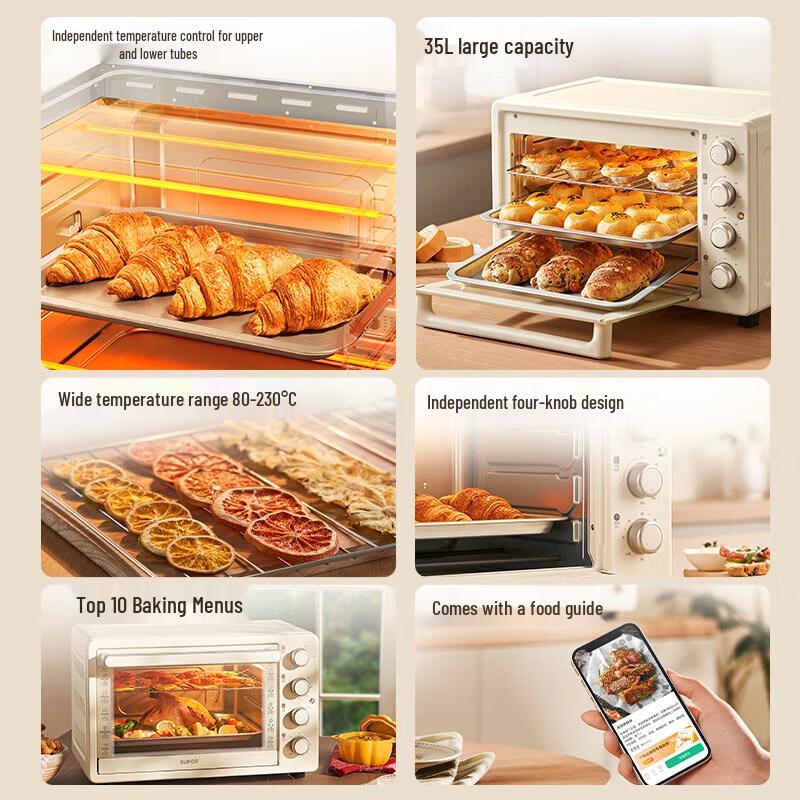 SUPOR 35L Multi-Function Electric Oven
