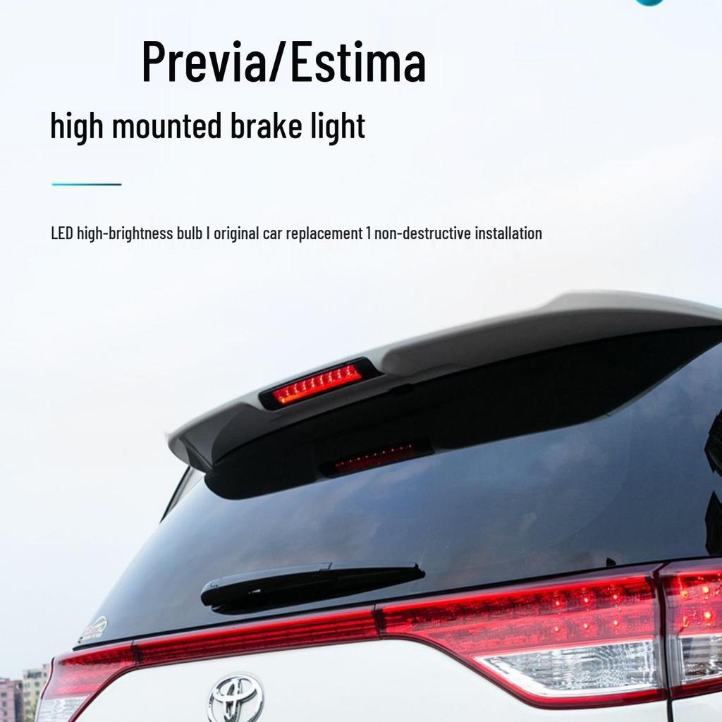 YCL High-Mounted Third Brake Light for Toyota Alphard, Grandia, Vellfire, Previa ACR50