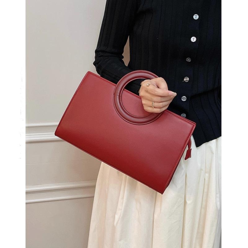 High-end Style Bag, Bride's Wedding Bag, Large-capacity Single-shoulder Crossbody Bag for Women, Hand-held Small Square Bag