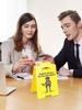 Hold On Partner I'm Overstimulated Desk Sign Desk Decor Funny Desk Sign for Coworkers Men Women