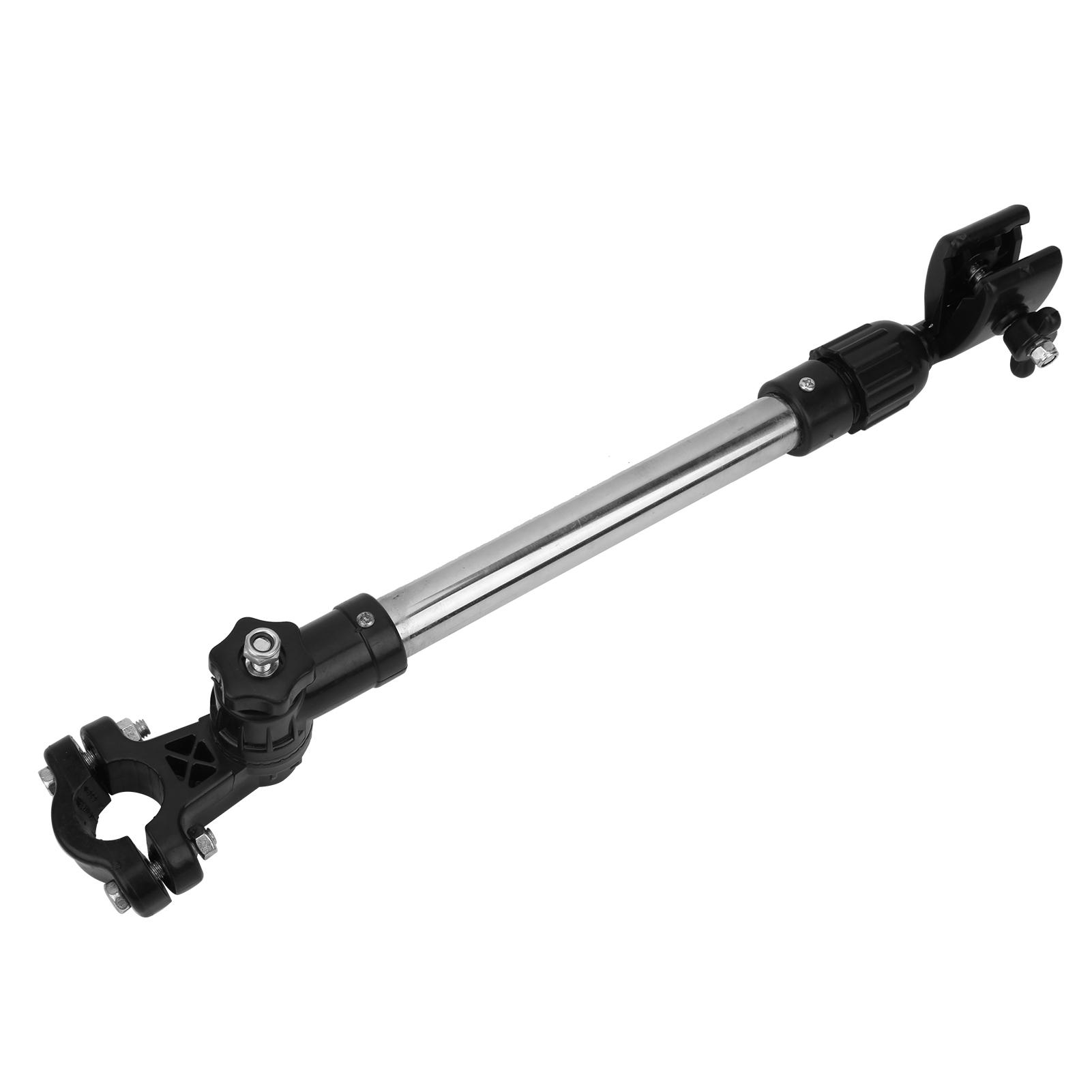 

Bicycle Umbrella Bracket Support Mount Adjustable Sunshade Stainless Steel for Wheelchair Stroller