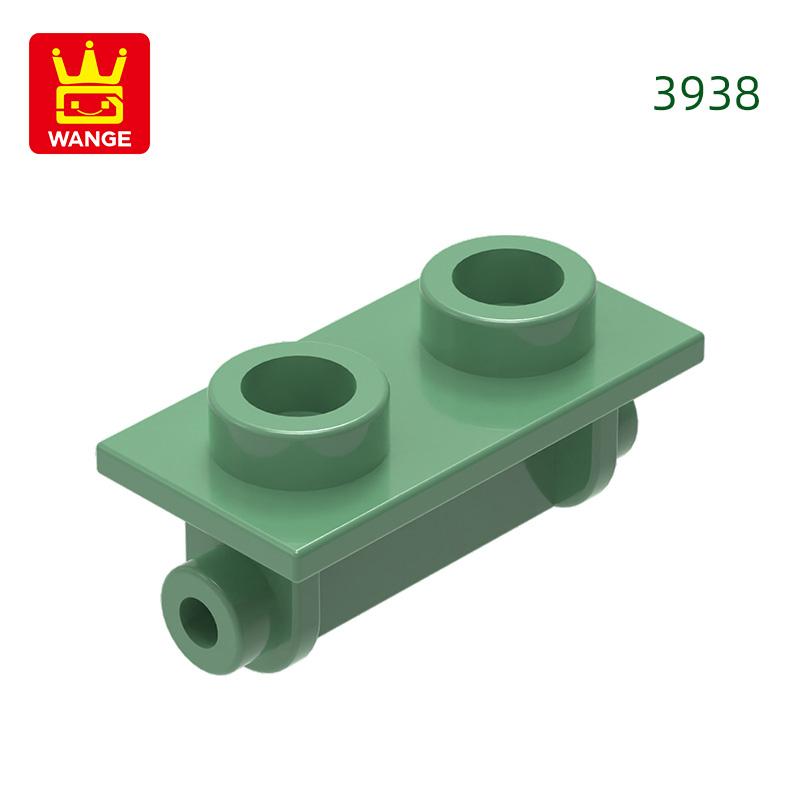 322 Stück/Los 3938 1x2 Scharnier Premier Platte Bausteine Moc Technische Komponenten Funktioniert Mit featuring Steine DO-IT-