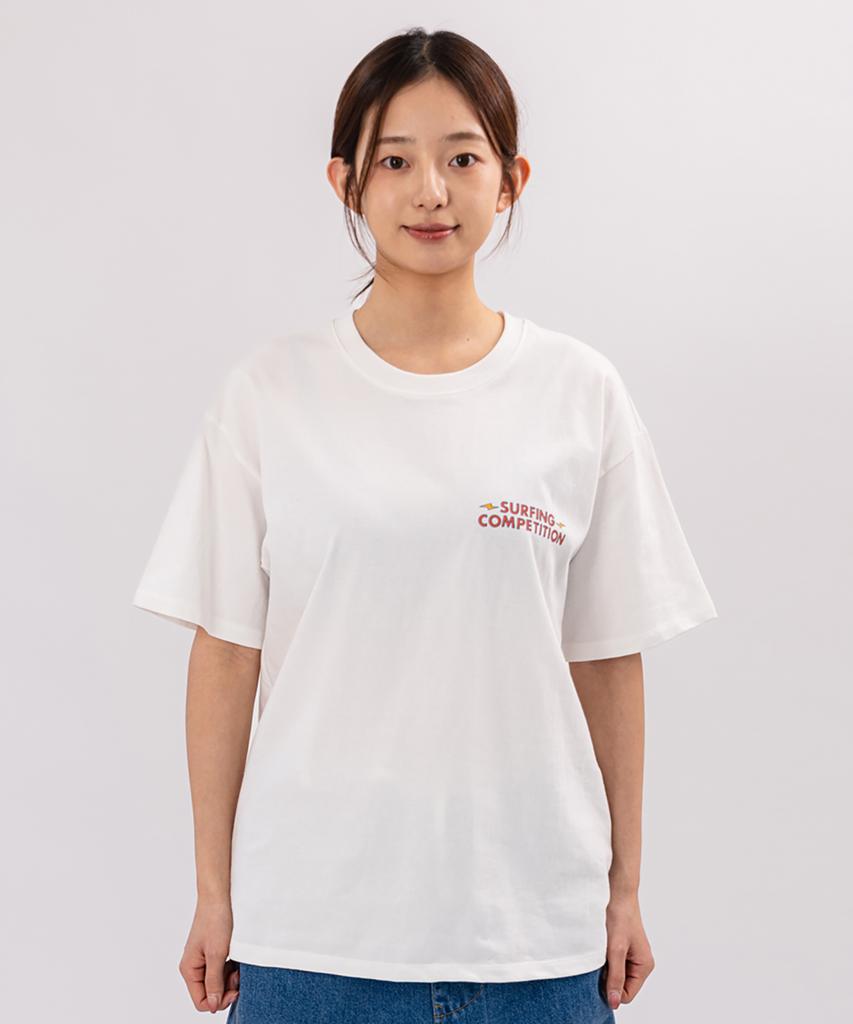BIGWAVE COLLECTIVE Intergalactic Short Sleeve T-Shirt (Off-White)
