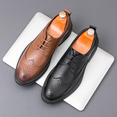Business Formell Lederschuhe Luxus Herren Casual Klassisch Hochzeit Mode Handgefertigt Qualität Oxford Spitz Büro Derby Schuhe