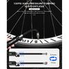 Portable Bike Pump With Hose Aluminum Alloy Bicycle Hand Air Pump Presta Schrader Valve Hand Inflator Cycling Accessories