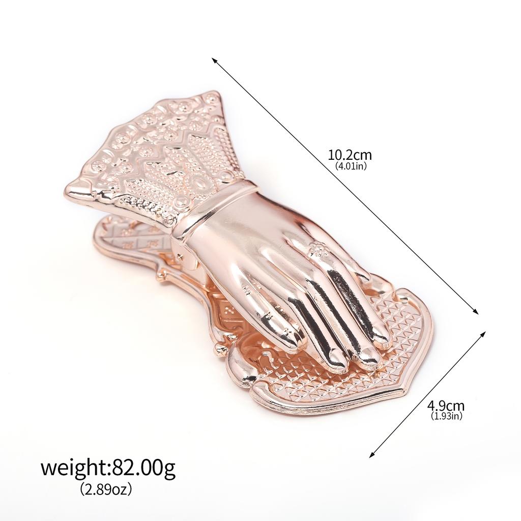 Creative Niches Lady's Hand Bookmark Holder Retro Multi Color Hand Shaped Notebook Clip For Women Men Reading Lover Stationery