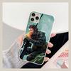 M-Metal Gear S-Solid Game Phone Case For IPhone 14 11 12 13 Mini Pro Xs Max 8 7 6 6S Plus X XR Solid Candy Color Case