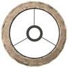 VidaXL Brown Ceiling Lamp Shade Ø25x17 Cm Wicker 364374