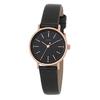 SUNFLAME Made In Simple Design JF4D0011 Watch, Japan, Watch, Basic, Trendy, Women's, Black,