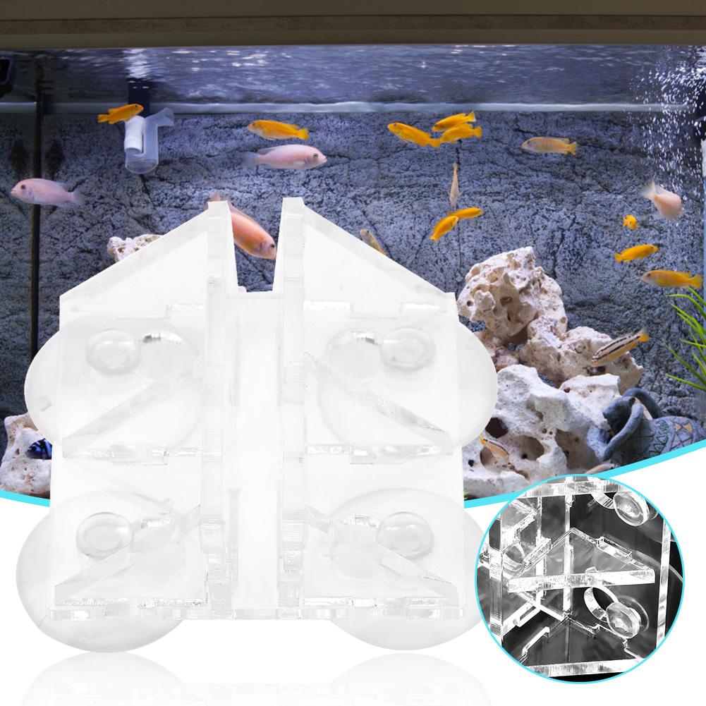 Fish Tank Suction Cup Spacer Aquarium Partition Isolation Board Clip Support Holder BIG