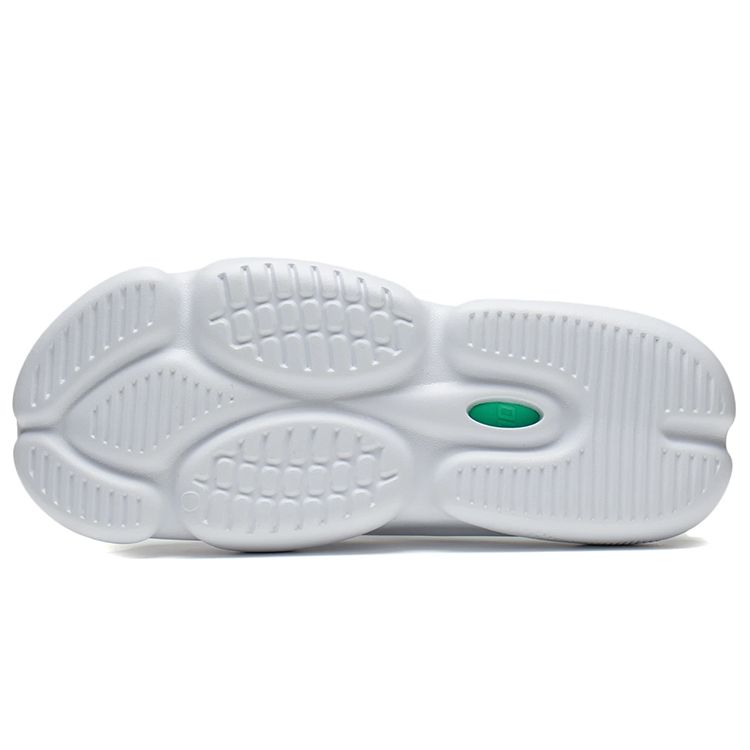 Li Ning Flash 8 Casual Slip Resistant Slide Sandals Men Footwear White Green ABTS009-14
