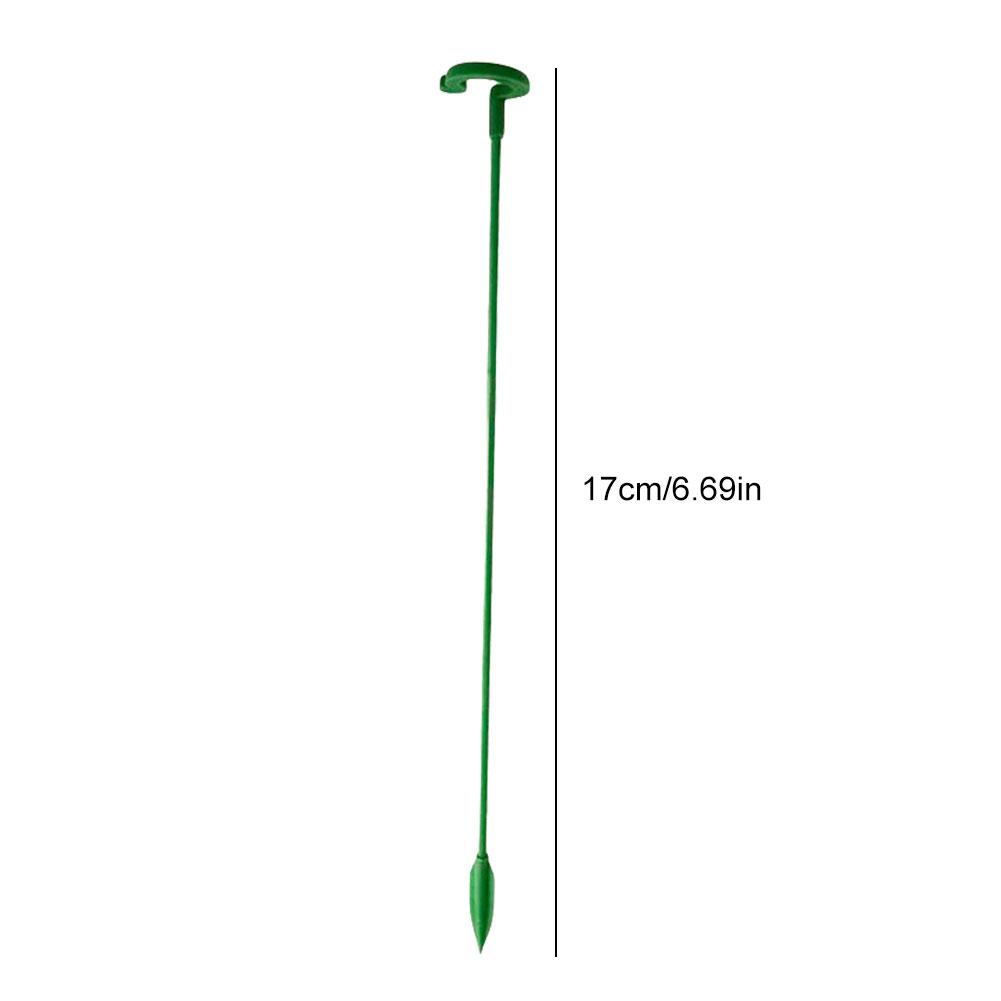 10/30 Pack 17/27/37/48cm Flower Stand Garden Single Stem Support Stake Flower Stakes for Tomatoes Orchid Lily Peony Rose Flower
