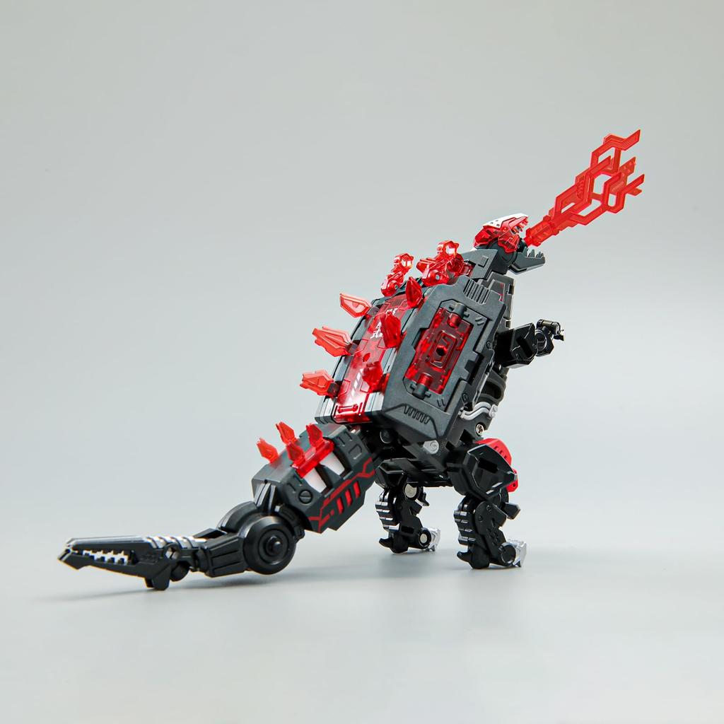 BEASTBOX 52TOYS BLOODSTONE Transforming Cube To Highly Articulated Action Transforms Into a Mecha or No Batteries Perfect Gift for and Collectors