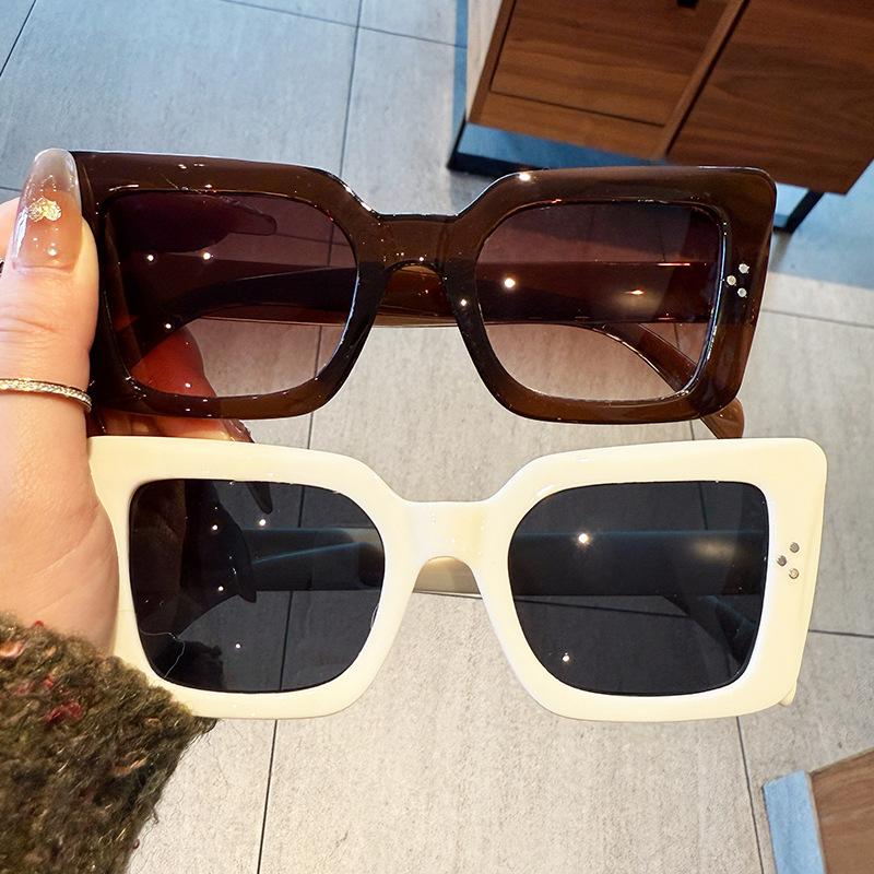 Vintage Eckige Sonnenbrille für Damen Herren Rechteckige Sonnenbrille Damen Cat-Eye Brille Oculos De Sol für Männlich Weiblich Brillen