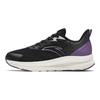 Anta Cloud Path Abrasion Resistant Low top Running Shoes Women's Black Purple 122345538-5