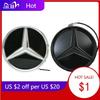 Samolepka na auto Pro Mercedes Benz Pro Mercedes Benz W176 A180 A200 A250 Přední mřížka Hvězda Logo 3D Zrcadlový znak S LED osvětlením Ch