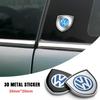 Pentru VW Volkswagen Jetta MK5 Golf Embleme Metalice 3D Scuturi Caroserie Aripă Autocolante Decor Pentru VW Volkswagen Passat Golf 4 5 7 6 mk3