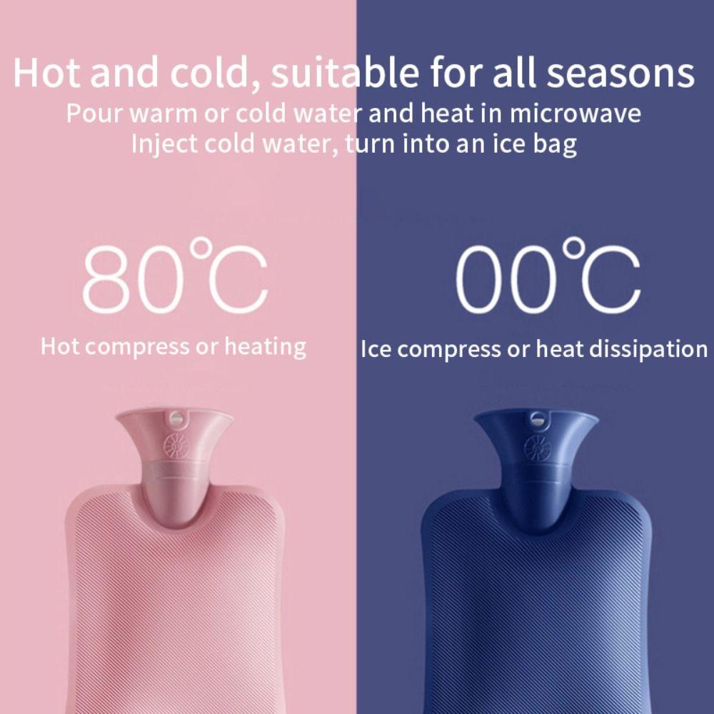 Hot Pack Hot Water Bottle Soothing Aching Water Heating Pad Thick Hot Water Bag  Neck Shoulder