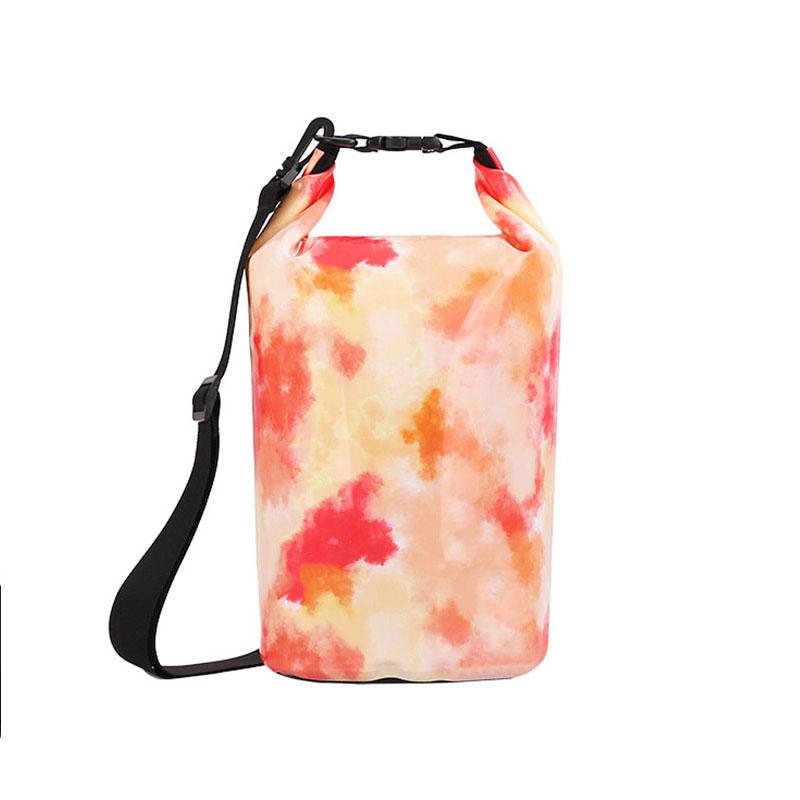 

2/5/8 л водонепроницаемый сухой мешок для каякинга на открытом воздухе дрейфующие сумки для хранения с пряжкой мешок 2L-S красный/жёлтый
