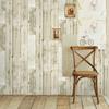 Self Adhesive Vintage Wood Grain Wallpapers Roll PVC Retro Contact Paper for Walls Desk Kitchen Cabinets Countertops Waterproof