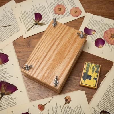 Large Flower Press Adjustable Plant Press Flower Preservation Tool DIY Dried Flowers Pressing Tool Gift for Kids Nature Lovers