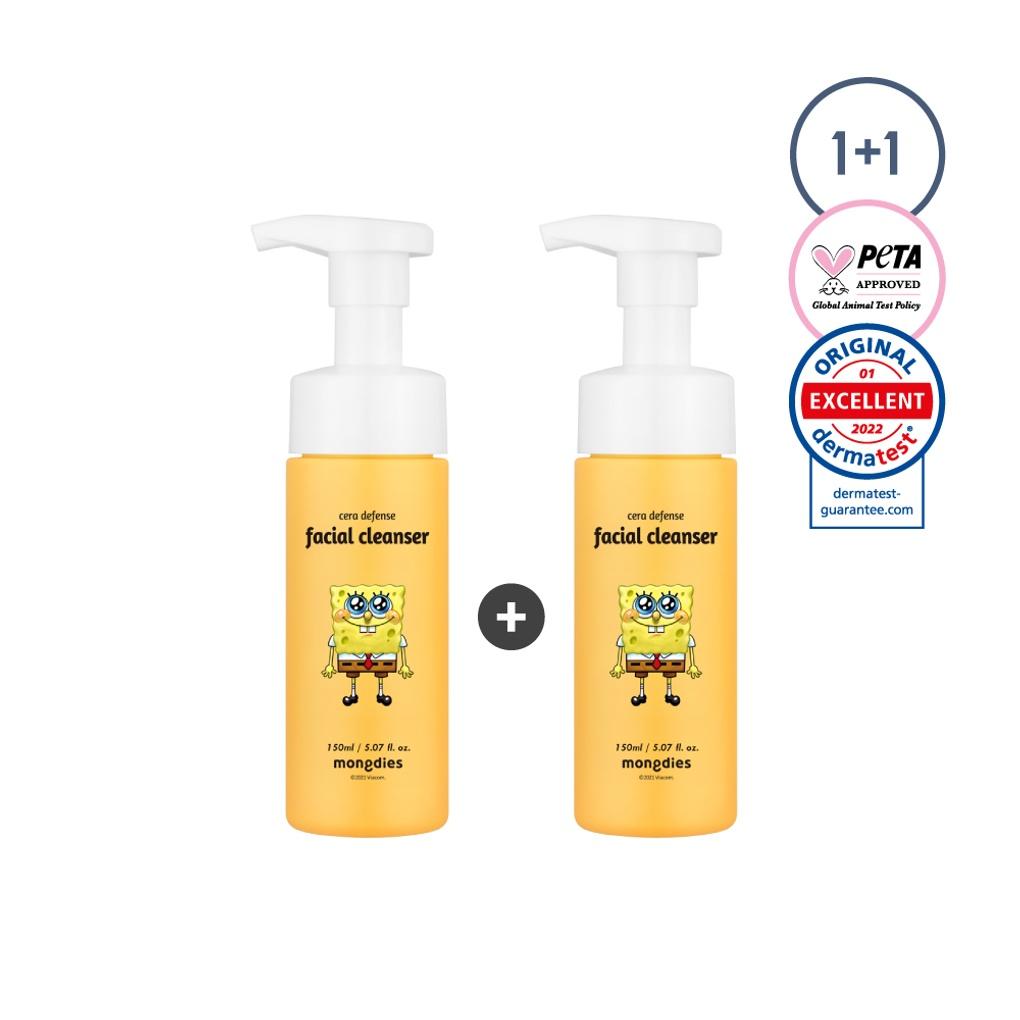 

[1+1] Mongdies Kids Children s Foaming Serum Defense Facial Cleanser 150ml+150ml