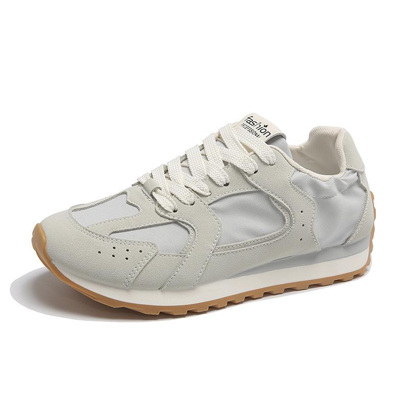 Is the new board shoes women's spring student sports running shoes casual shoes platform height increase F-