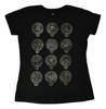 The Hunger Games Juniors District Seal Stones Black Shirt New S-2XL