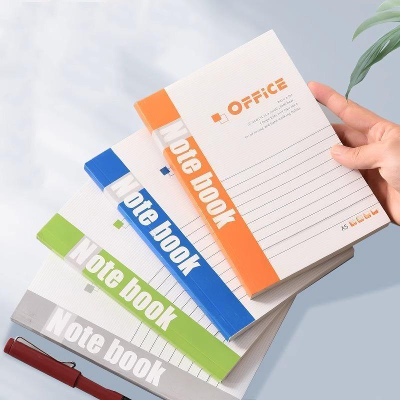 A5 Soft Cover Lined Notebook - Thickened Exercise & Diary for Students & Office